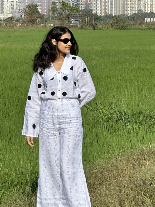 Young bold women set