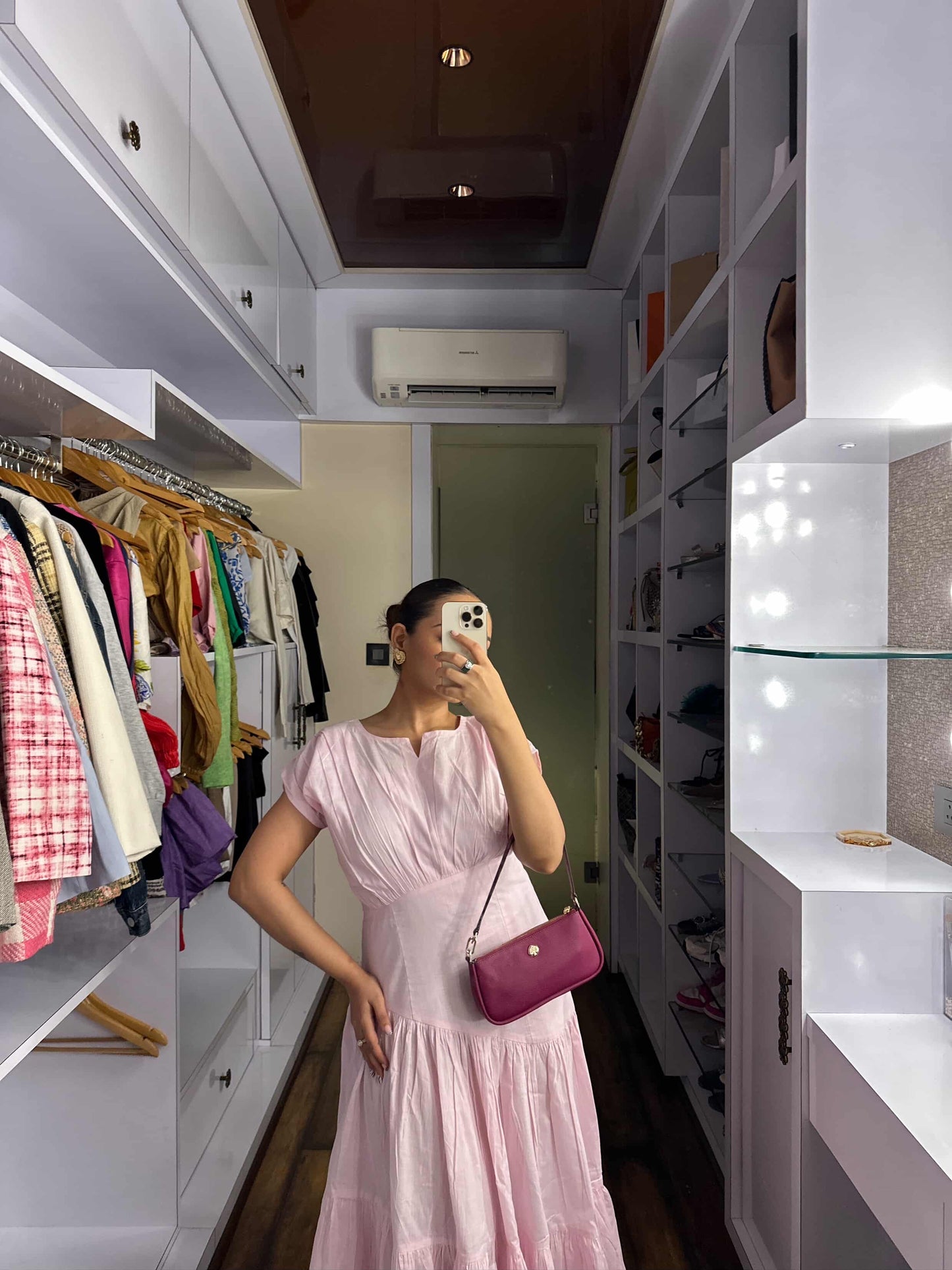 Bubble pink dress