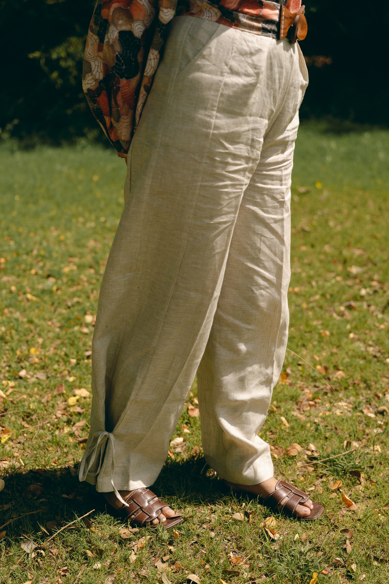 Zesty orange trousers