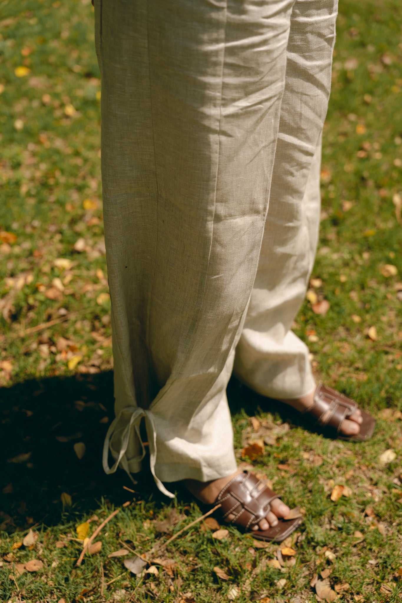 Zesty orange trousers